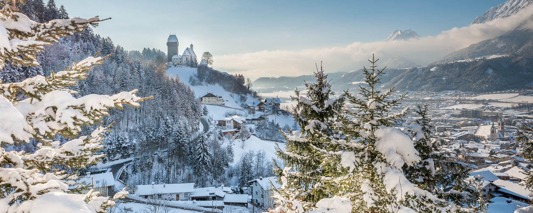 Winter Waldhuette Urlaub in der Nähe von Schwaz 5