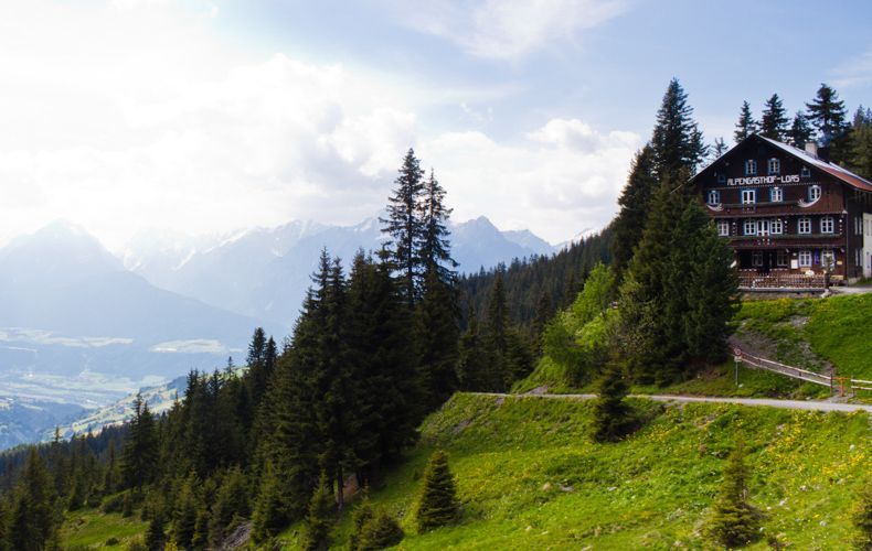 Wald Huette Loas Hütte Schnitzel 7