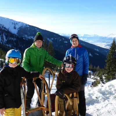 Wald Huette Familienurlaub Tirol 7